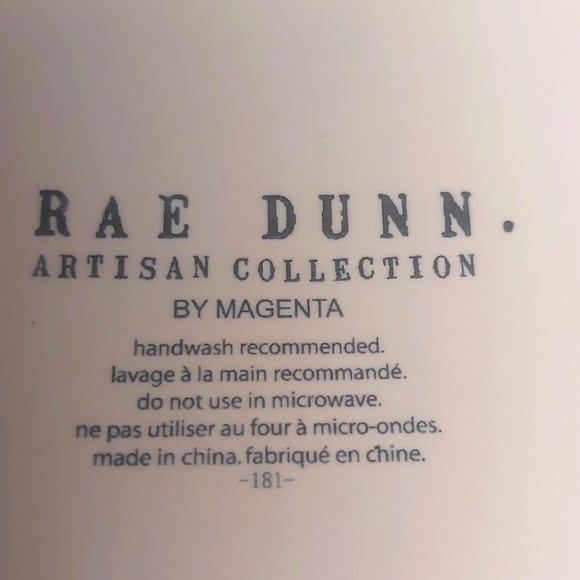 SALE! RAE DUNN canister - Picture 5 of 5